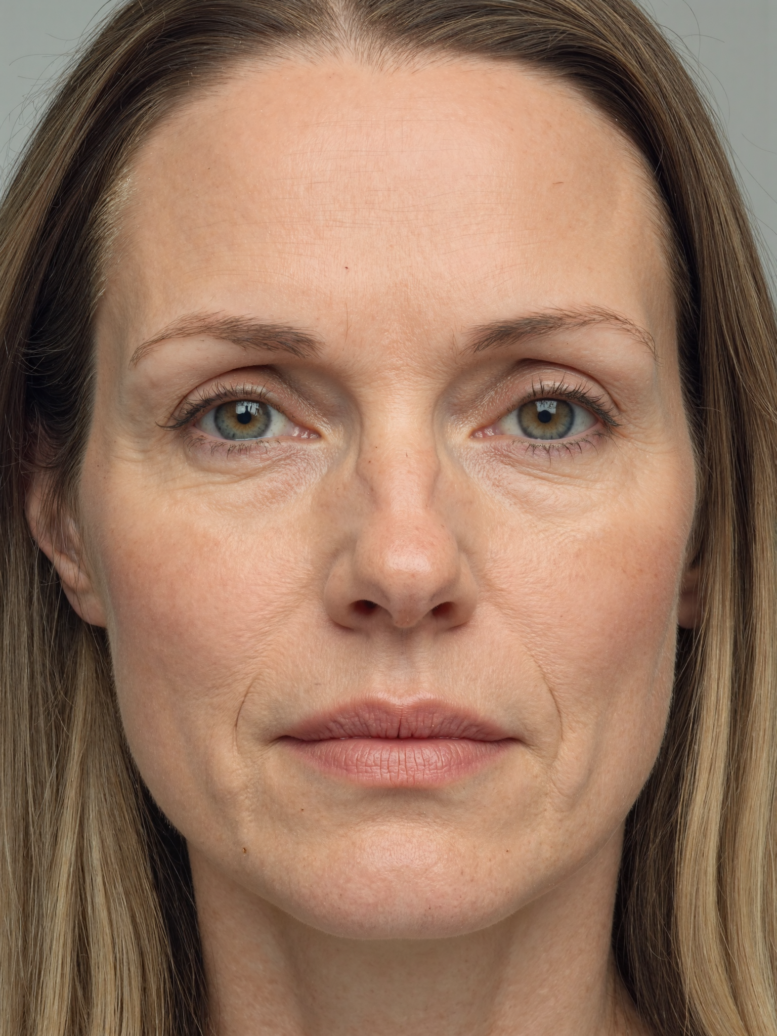 Mapa facial feminino